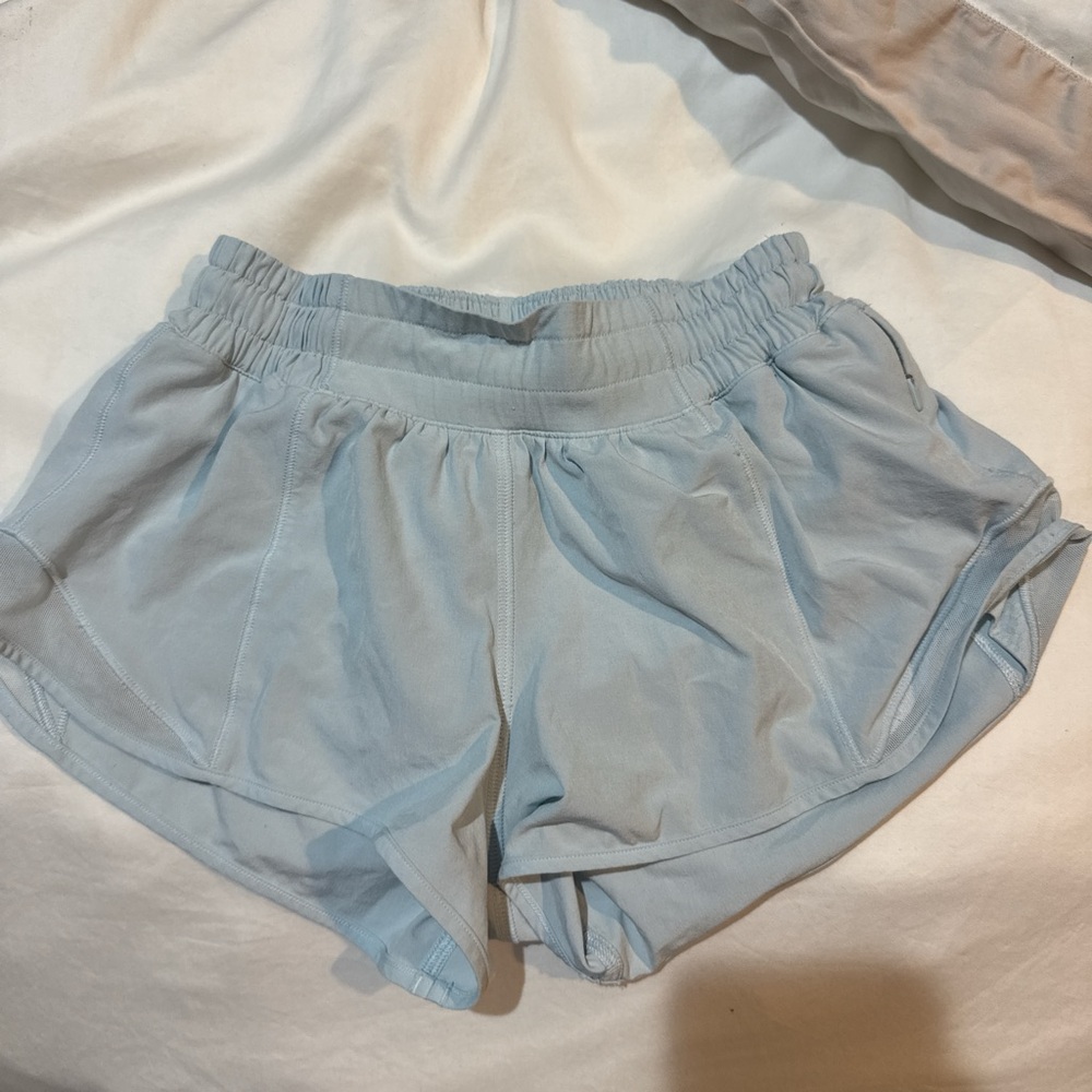 lululemon Sky Blue Athletic Shorts